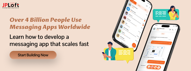 Develop an Messaging app CTA